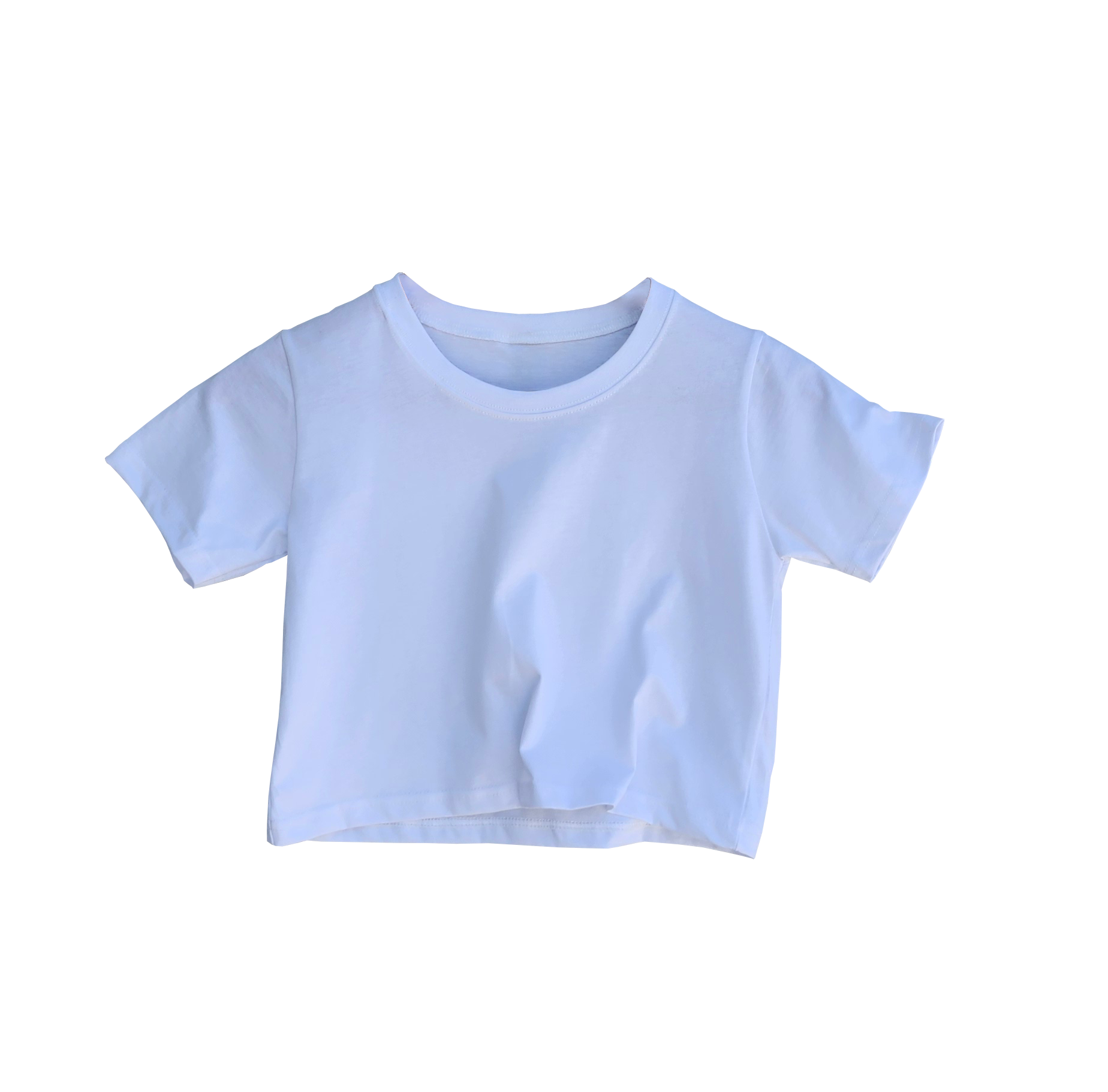 【CFCL】SHORT SLEEVE CROPPED TEE SHIRT B&G Short Sleeve Crop Tee – Rebel Apparel Inc.