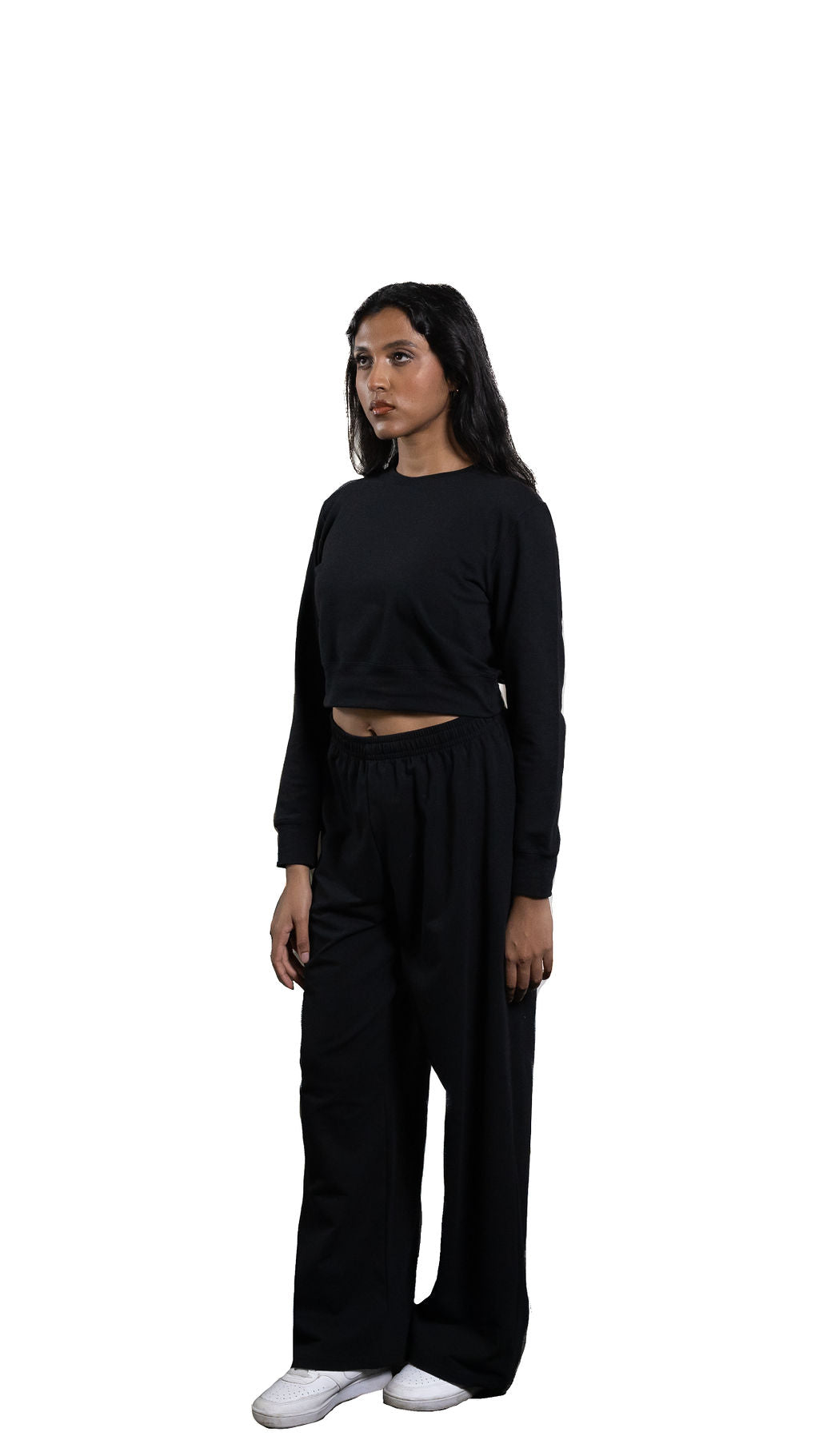 Crewneck long sleeve 100% combed cotton pre-shrunk fine jersey shirt