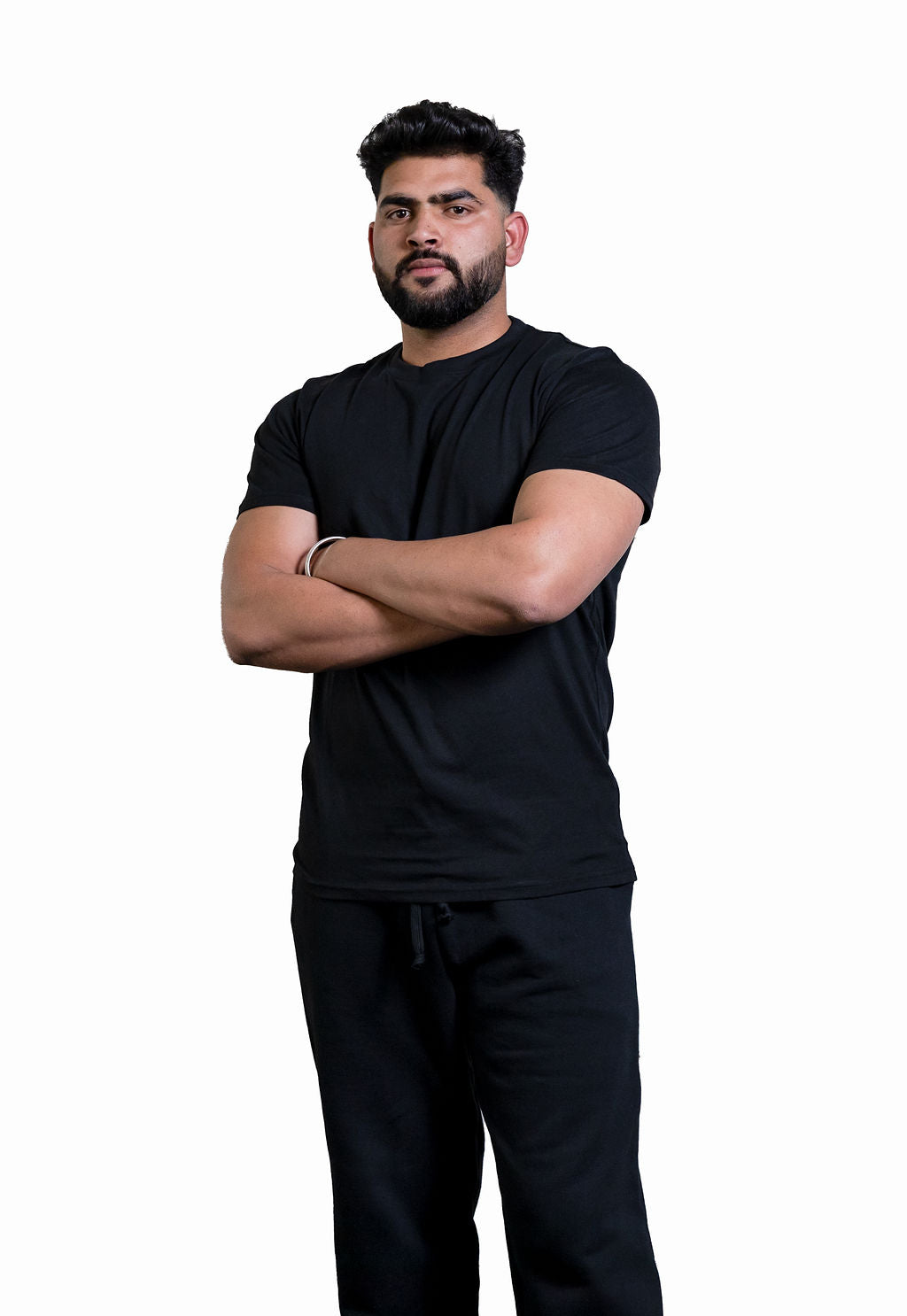 Crewneck short sleeve 100% combed cotton pre-washed fine jersey t-shirt