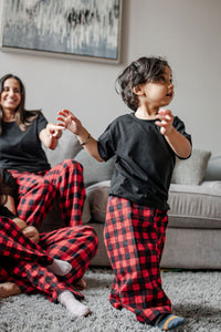 Baby Buffalo Plaid PJ Bottoms