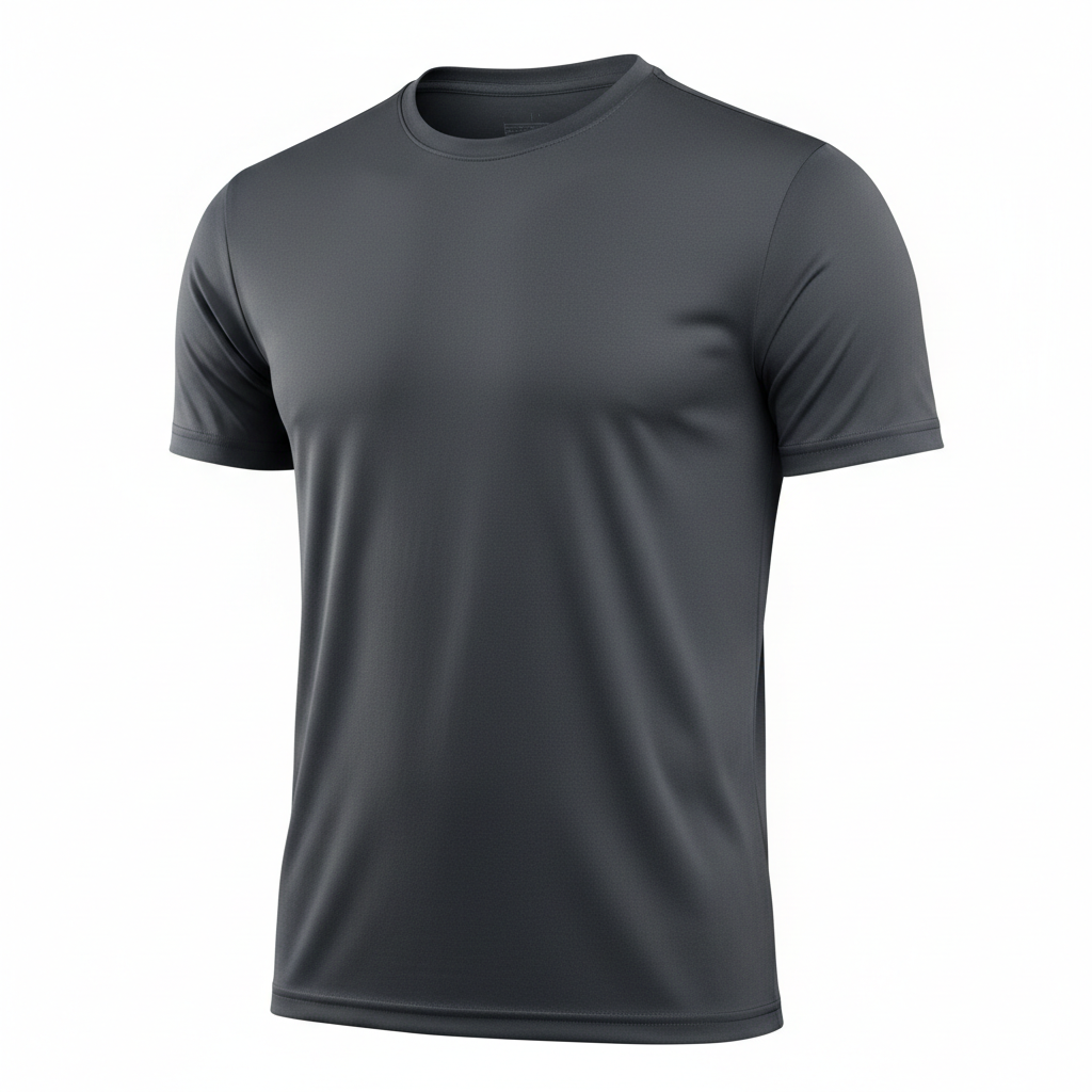 Performance Tee RA-10C quick-dry polyester microfiber shirt, pre-washed and pre-shrunk