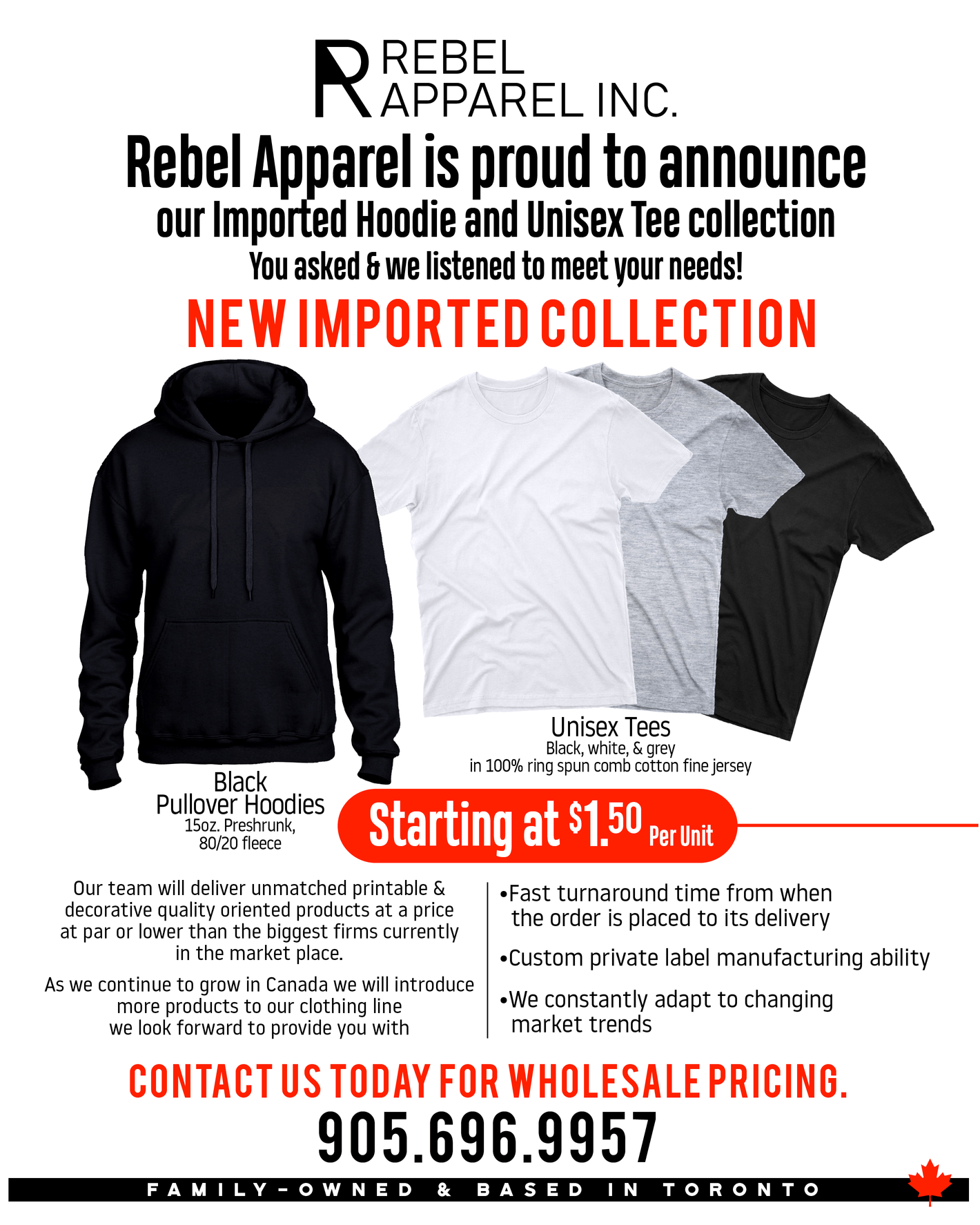 Rebel 2025 clothing line