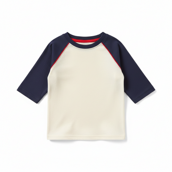 3/4 Sleeve Baseball Tee